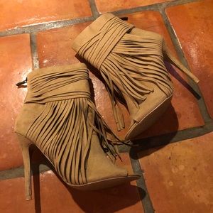 CLOSET CLEAR OUT! Fringe booties